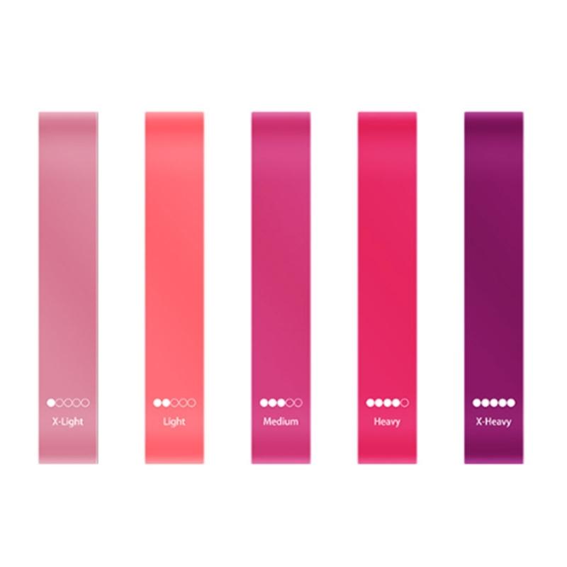 5Pcs Resistance Band Hip Band Hip Band for Legs Butt Stretching Exercise Band Heavy Resistance Rings Nonslip Circles Hip