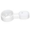 Wall Mounted Bracket for Smart Speaker with Night Light Wear Resistant Wall Mount Stand for Dot 2nd