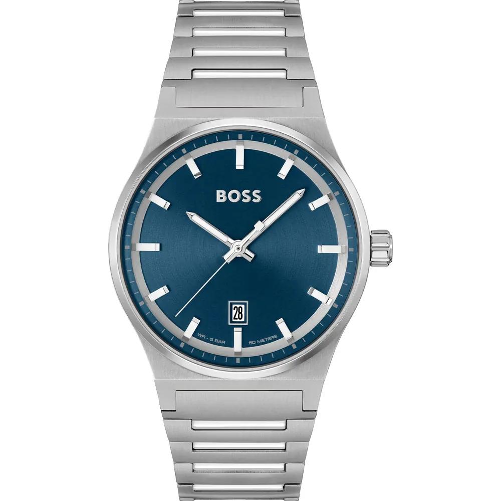 BOSS Candor Blue Dial Stainless steel Men s Quartz Watch 1514076 синий