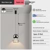 Modern Touch Switch Pendant Light for Bedroom, Living Room, or Study - Adjustable Headboard and Background Wall Lighting