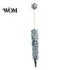 Creative DIY Pen Beadable Pen, Rhinestone Faux Pearl Ballpoint Fancy Glitter Personalized Gift for Crafting, Student Stationery Office Writing