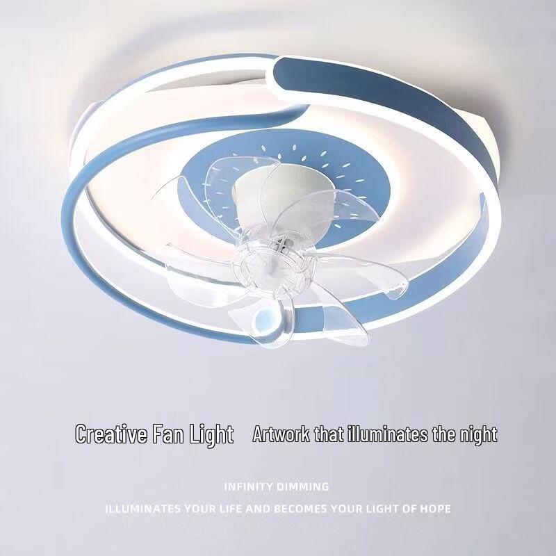 Dream Bubble Integrated LED Ceiling Fan Light