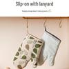 Carrot Heat-Resistant Anti-Slip Oven Gloves for Baking and Cooking