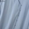 ZANZEA Women Casual V-neck Solid Color Loose 3/4 Sleeve Blouse