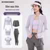VICTORIATOURIST Women's Yoga & Fitness Training 5-Piece Set