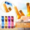 4 Pack Beer Bottle Opener - Keychain Mini Can Opener, Aluminium Multi-Function for Garden Bar