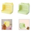 Rabbit Hay Feeder Cage Rack Large Capacity Bowl Holder for Bunny Guinea Pig Hay Container Feeding Accessory