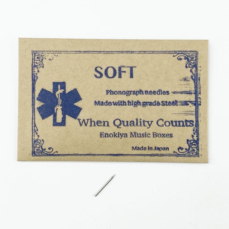 

Soft iron needles for made in 100 Enokiya gramophones, Japan, pieces,