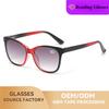 +1.0 ~ +4.0 European and American Fashion Styles Presbyopia Glasses/sunglasses Progressive Color Lenses HD Reading Glasses