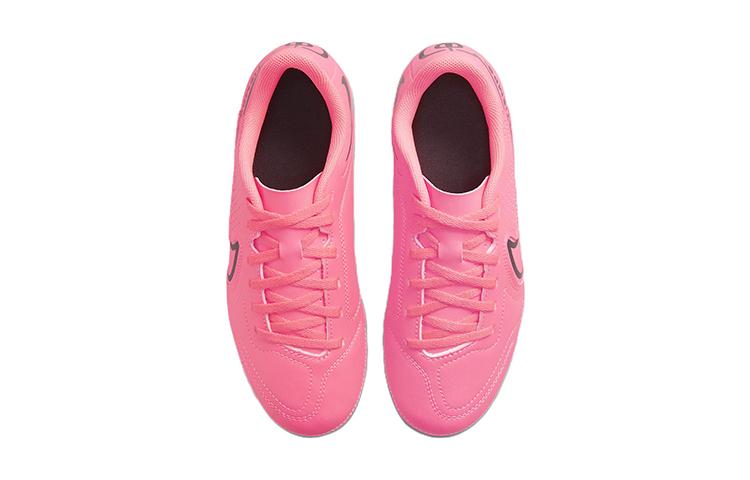Nike Tiempo Legend 9 Club MG Slip Resistant Abrasion Resistant Low top Kids' Soccer Shoes Pink Kids' DA1331-600