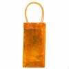 Reusable PVC Wine Bottle Cooler Bag with Handle Clear Soft Packaging Gift for & Flowers