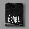 Vintage Gojiras Rock Metal Band T-Shirts Men Round Neck 100% Cotton T Shirt  Short Sleeve Tees Original Tops
