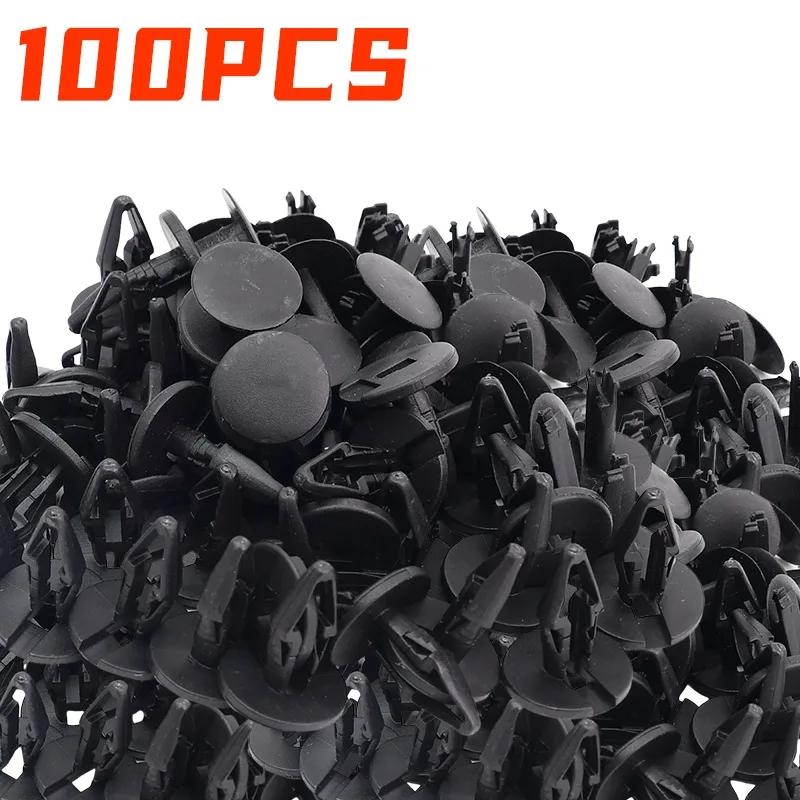 20-100Pcs Car Bumpers Clip Plastic Push Rivet Trim Clips Auto Clips Plastic Rivets for Ford Wheel Arch Linings Mudguard Buckles
