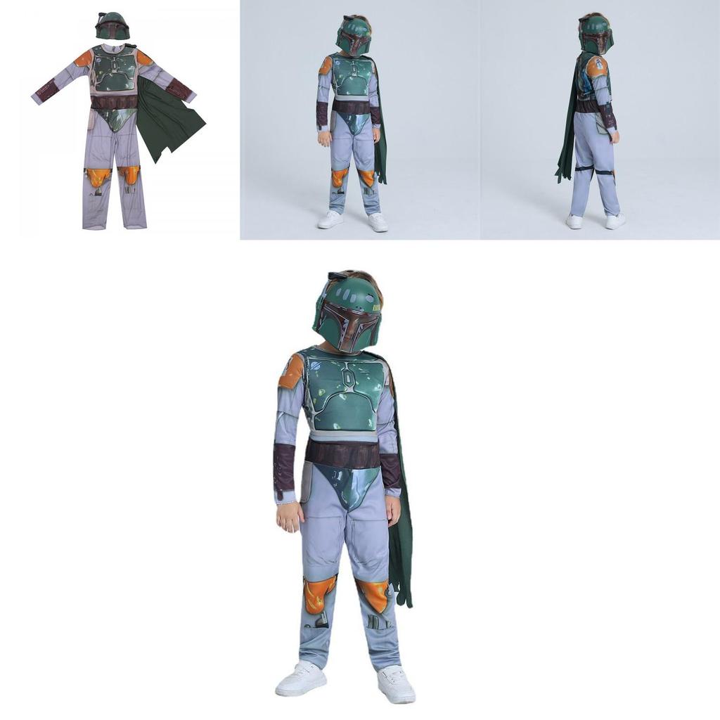 Star Wars Boba Fett Cosplay Costume Mask For Kids Halloween Party