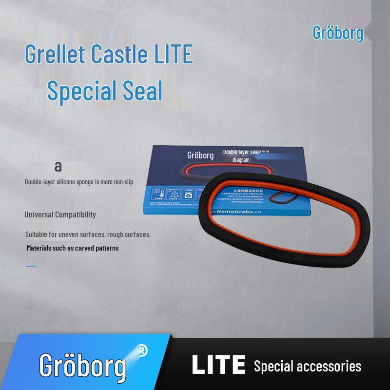 GRABO Gelerbao LITE Electric Vacuum Suction Cup, 100KG Load Capacity, Auto Air Refill & Pressure Detection