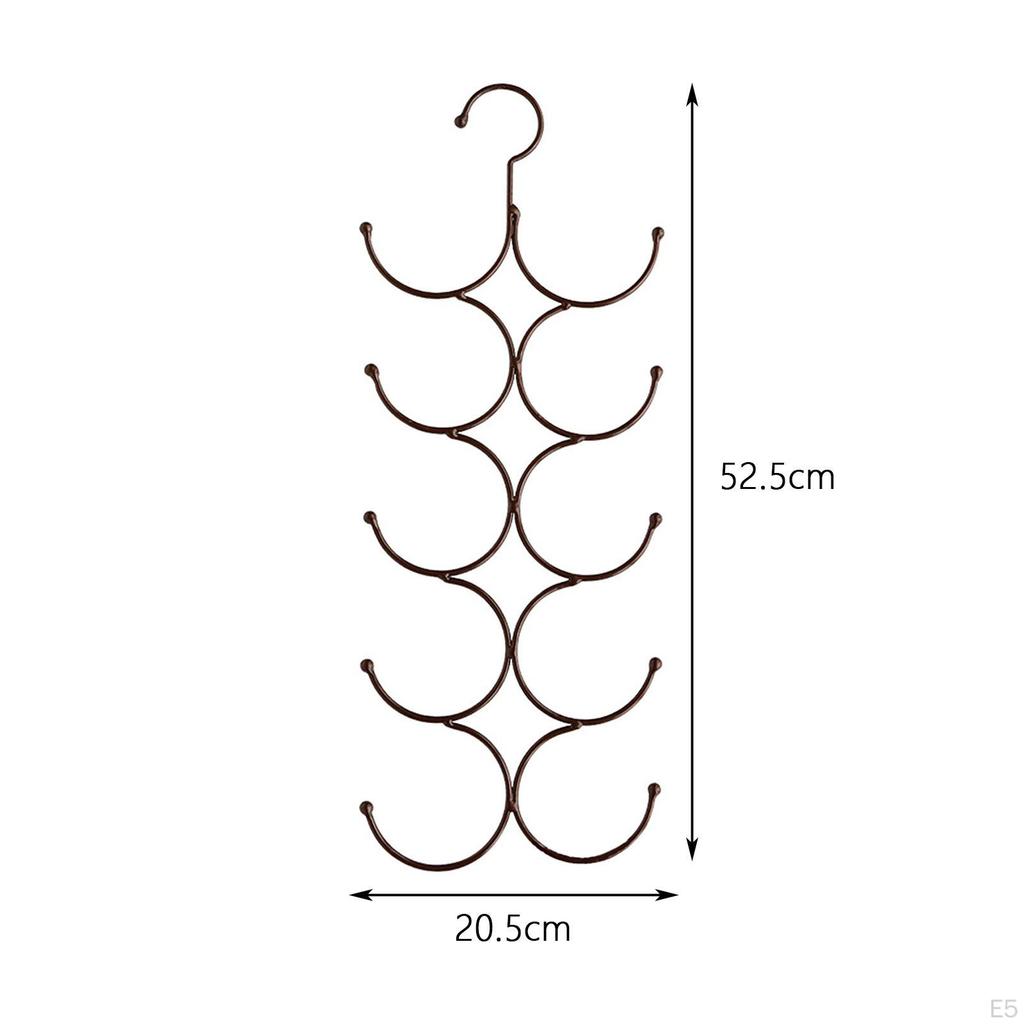 Belt Hanger for Clothes Scarf Storage Closet Organization Silk