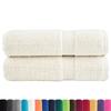 VidaXL Serviettes de Bain de Qualité Supérieure 2 pcs, Serviettes de Douche, Draps de Bain, Serviettes d'Invité de Toilette, 137479