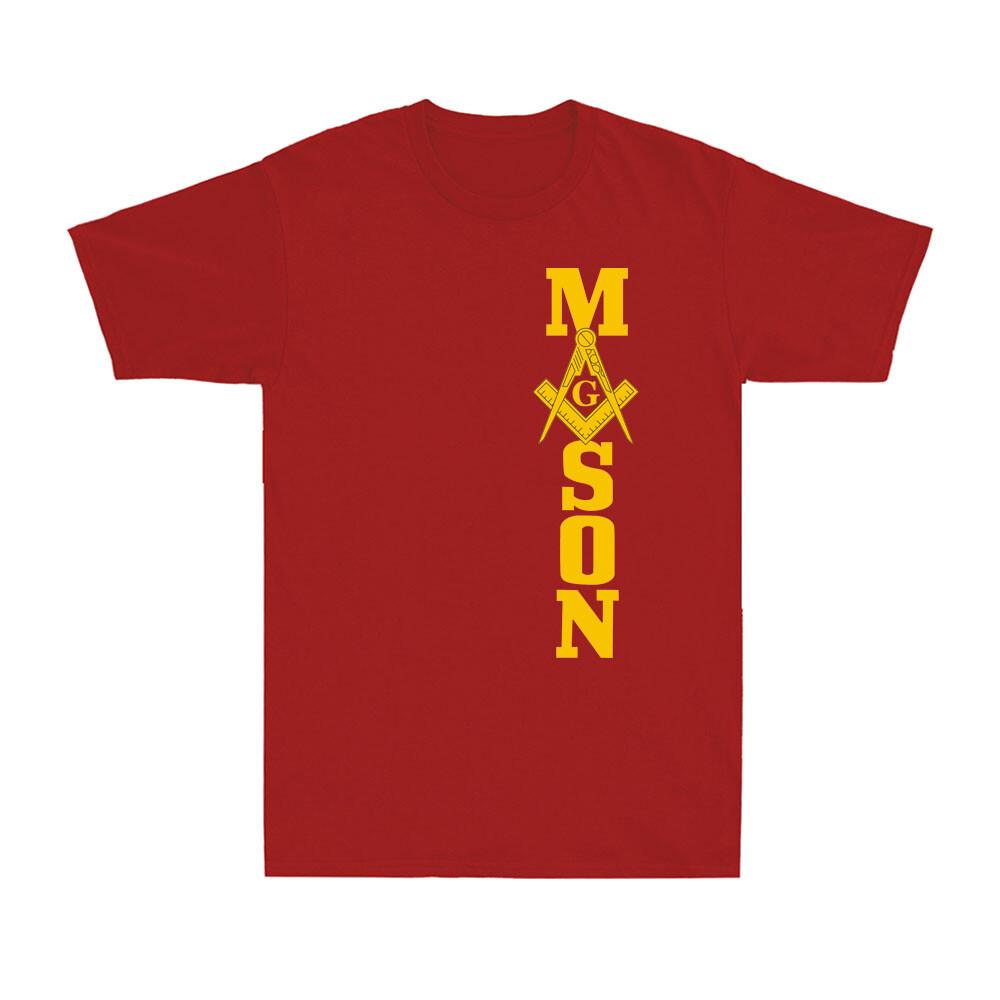 Mason Square Compass Masonic Symbol Freemason Shriner Vintage Unisexs TShirt