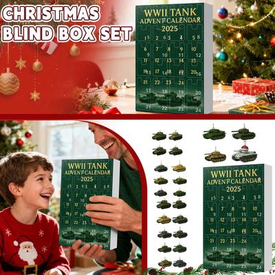 2D Ankunftskalender Enthält 24 Ankunftskalender, Countdown-Kalender und Überraschungs-Sammelobjekte