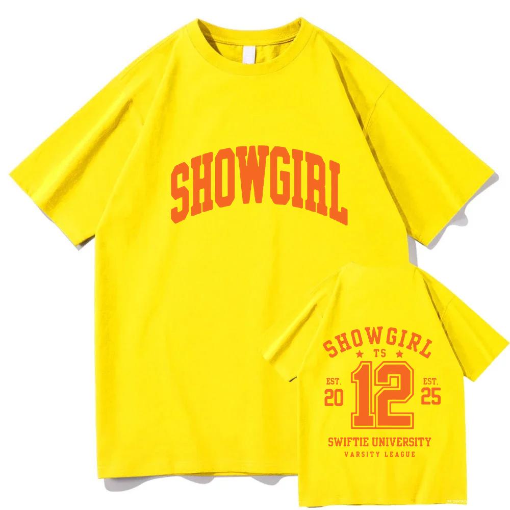 

The Life of A Showgirl Tshirts New Album 2025 Tees TS Gift for Fan Clothing Summer Fashion Unisex Women Top High Quality Tshirt 2XL