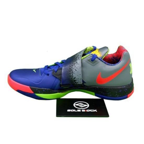 Nike KD 4 Concord Bright Crimson Black Cool Grey FQ8180-400