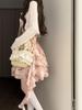 Atmosphere Floral Spaghetti Strap Dress & Cardigan Set - Sweet Spring/Summer Waist-Hugging Skirt