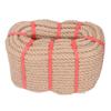 Fiber Hemp Rope Multi Strand Twisted Rope Security Protection Rope for DIY Crafting Home Decoration 50 Meter 14mm