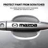 Car Door Sticker Carbon Fiber Scratches Auto Handle Protection Film For Mazda 3 6 CX5 2 CX3 CX9 MX5 RX8 Axela Demio MS CX5 2 Axela Demio Atenza MS GJI