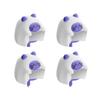 4Pcs PVC Table Corner Protective Cover Self-Adhesive Baby Safety Corner Protector Soft Table Corner Protector