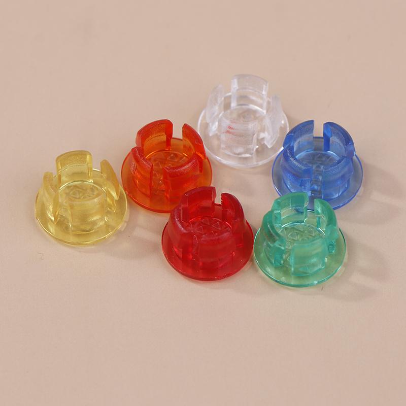 20Pcs Lc6-7 Led Light Guide Cap 8Mm Lampshade Light-Emitting Diode Protective Cover Light Guide Column
