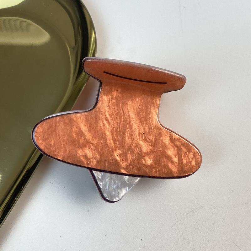 Einfache und kreative Haarklammer mit Schreibwarendesign Lineal Bleistiftform Einzigartige Haarspange Schildkröte lustige Haarschmuck für Frauen