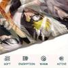 Anime Naruto pattern Flannel Blanket, High quality Comfortable for All Seasons, Home Decor, Warmth and Comfort, Perfect for Gifts.