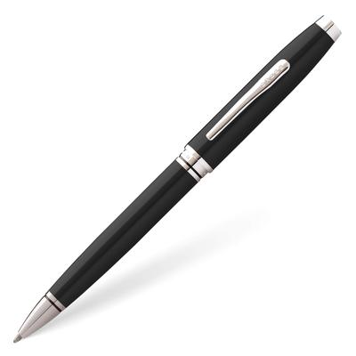 Cross Coventry Black Lacquer Ballpoint Officially Imported AT0662-6 Pen, Oil-Based,
