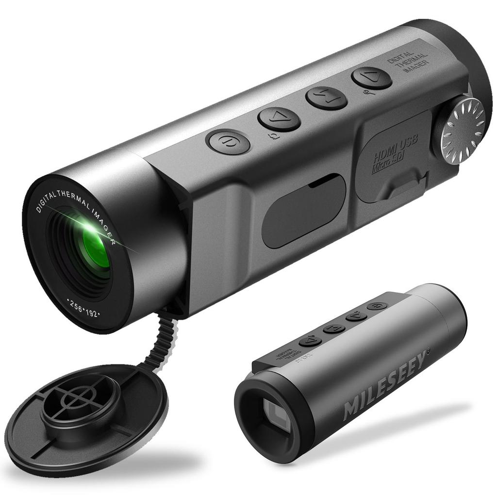 Caméra Thermique Monoculaire – Zoom 8x, 32 Go, Vision Nocturne Infrarouge Pour Chasse