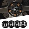 4PCS 56mm for Honda Car Hub Center Cap Metal Badge Sticker Honda Civic Accord Car Hub Decorative Sticker