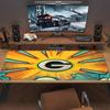 Green Bay Packers Tryck Kudde Halkfri Laptop Surfplatta Stor Musmatta XXL Mat Mini PC Spelmatta Med Låst kant
