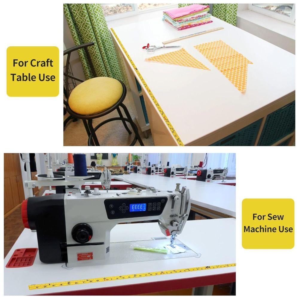 Imperial and Metric Scales Metal Tape Measure Self-Adhesive Left-Right Reading Ruler  Woodworking