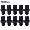 10Pcs Aluminum Alloy Brake Lever Bolts M7/M10 Adjusting Nuts Durable Bicycle Brake Screws