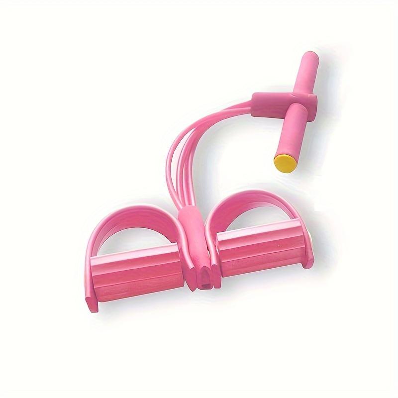 Taśma oporowa do domowej siłowni - 4 elastyczne liny do ćwiczeń całego ciała, ćwiczenia brzucha, wioślarze i sprzęt fitness - poprawia siłę i elastyczność