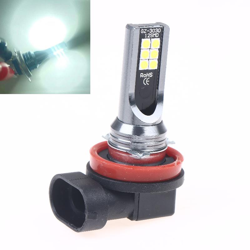 1 Stück H11 H8 H7 H4 LED Auto Nebelscheinwerfer Lampen DRL Motorrad Scheinwerfer Lampe Auto Fahr Scheinwerfer 6500K-7500K 12-24V 24W