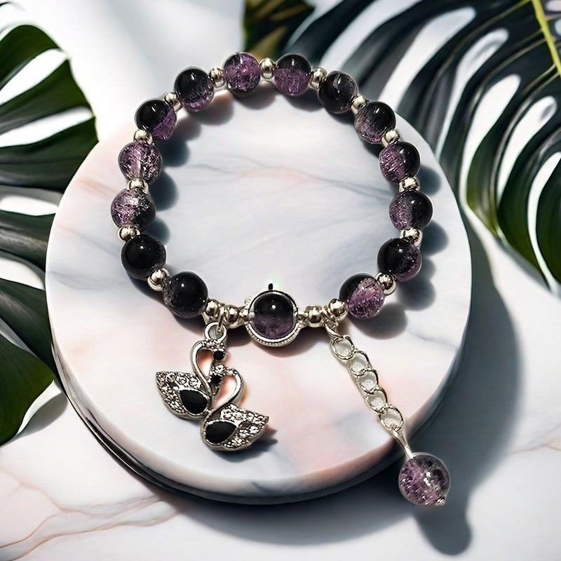 Daisy Popcorn Beaded Bracelet: Elegant Women's Hand Jewelry