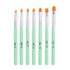 Acrylic Nail Brushes 7PCS UV Gel Poly Gel Nail Art Painting Drawing Pens for Nail Salon Home Use Na