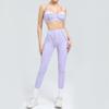 New Frosted Yoga Set: European & American Style, Tight Fit, Body Shaping Sportswear