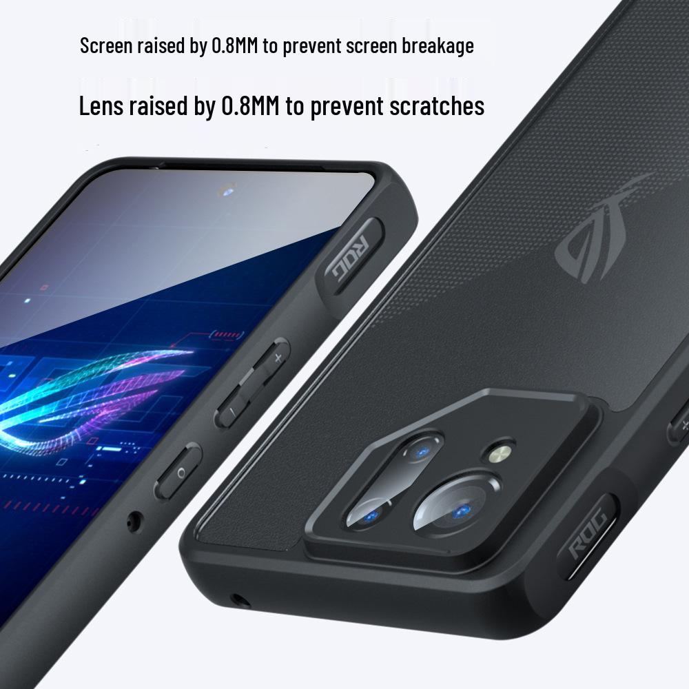 ASUS ROG9/ROG9PRO Silicone Anti-Fall Transparent Frosted Case - Full Coverage, Ultra-Thin