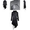 Elegant Gothic Swallow-tail Coat For Men Perfect Cosplay Costume Halloween Uniform