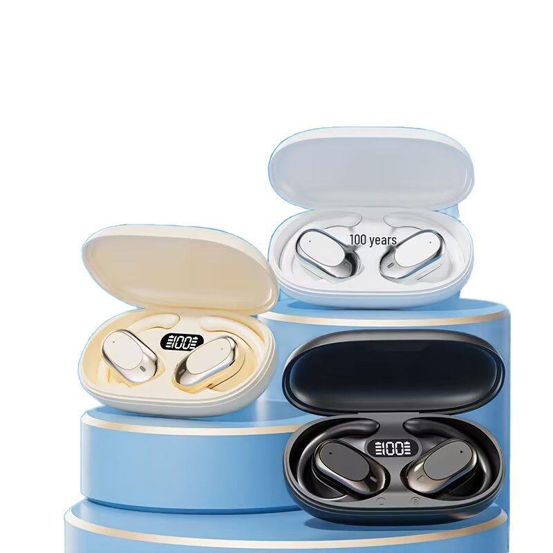2025 High-Fidelity Open-Ear Bluetooth Headphones with Noise-Canceling, Over-Ear, In-Ear Design, and Ultra-Long Battery Life