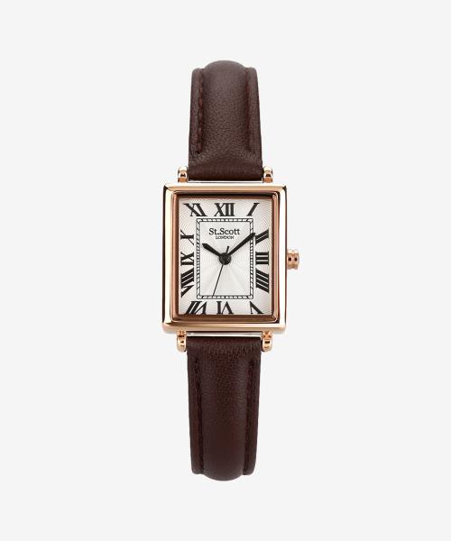 

[ST.SCOTT LONDON] ST.SCOTT LONDON Secreto Women s Leather Watch ST5502F-RSC NONE
