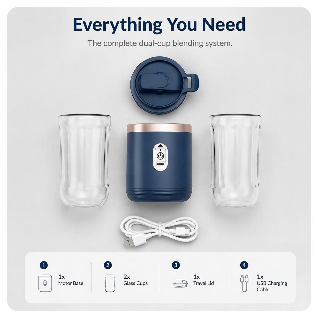400ml Portable Electric Juicer 6 Blades Fruit Juice Cup USB Rechargeable Automatic Small Juicer Smoothie Blender Machine Food Processor