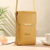 Mobile phone bag, women's crossbody bag, lightweight mini women's shoulder bag, touch screen