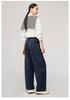 Narrow wide leg pants for women, loose and slimming banana pants, casual long pants, curved knife pants